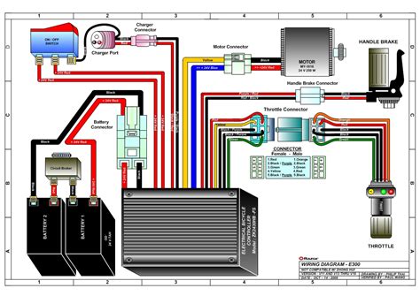 Razor E300s Seated Electric Scooter Wiring Diagrams