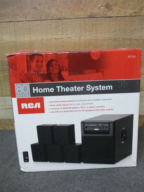 Rca Rt151 Home Theater System Manual