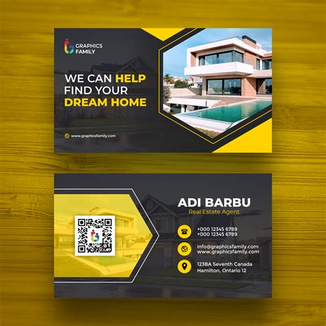 Real Estate Business Card Templates