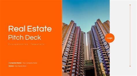 Real Estate Pitch Deck Template