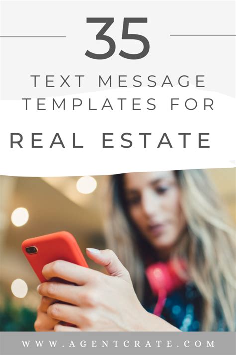 Real Estate Text Message Templates
