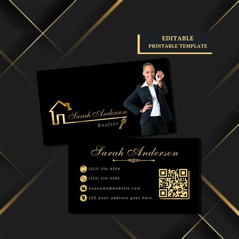 Realtor Business Card Template