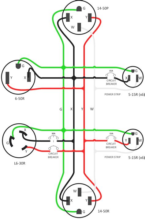 Receptacle Schematic Wiring Color