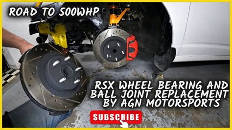 Reclaiming Your Rides Rhythm: An Emotional Journey of RSX Wheel Bearing Replacement