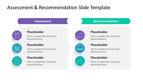 Recommendation Slide Template