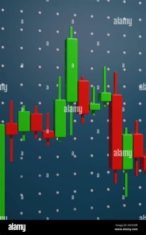 Red Green Candlestick Chart