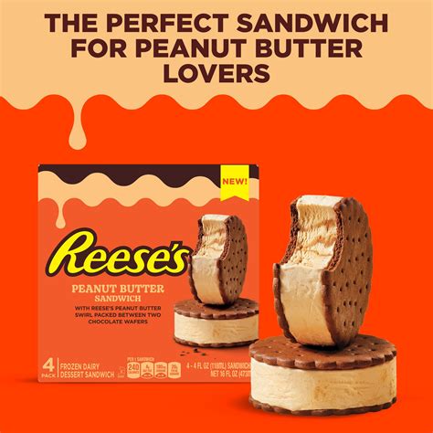 Reeses Ice Cream Sandwich: Indulge in the Frozen Symphony of Peanut Butter and Chocolate