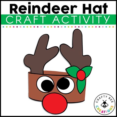 Reindeer Hat Template
