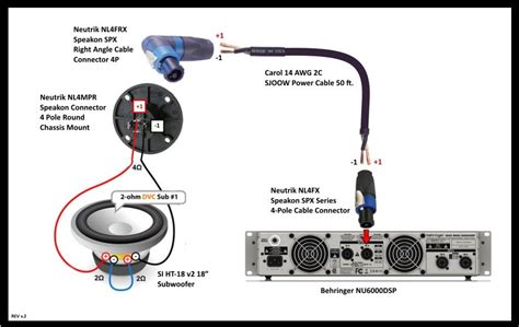 Rel Speakon Cable Wiring Diagram