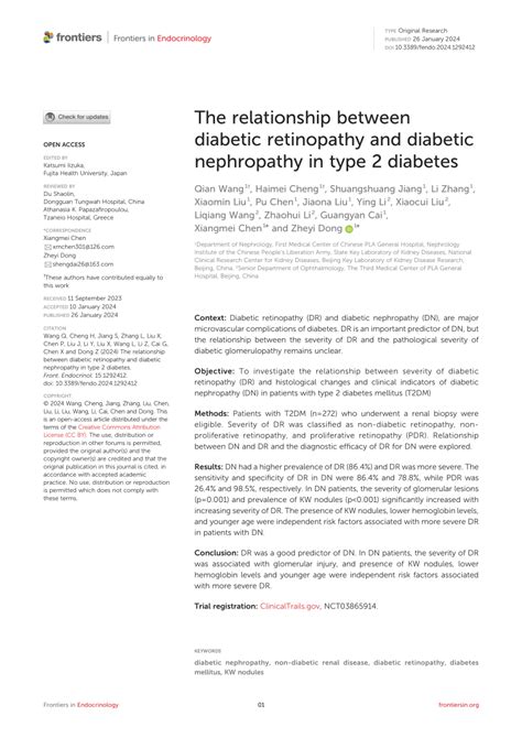 Relationship Between Diabetic Retinopathy and Diabetic Nephropathy;a Longitudinal Follow-up Study from Karachi Pakistan book cover