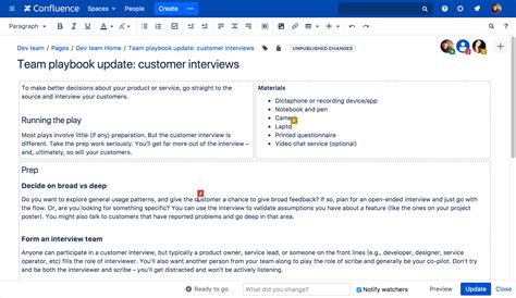 Release Notes Template Confluence