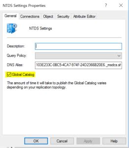 Remove Global Catalog From 2003 To 2012