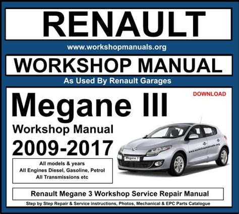 Renault Megane 2004 Repair Service Manual