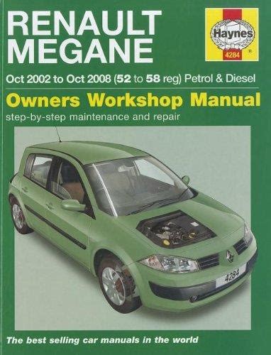 Renault Megane Petrol Diesel Engine Full Service Repair Manual 2002 2008