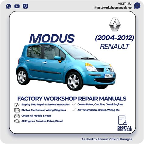 Renault Modus Workshop Manual Torrent