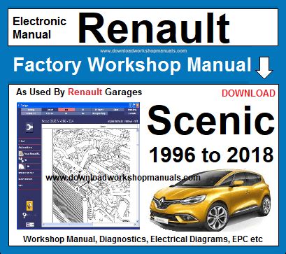 Renault Scenic 1995 2002 Workshop Repair Service Manual Pdf