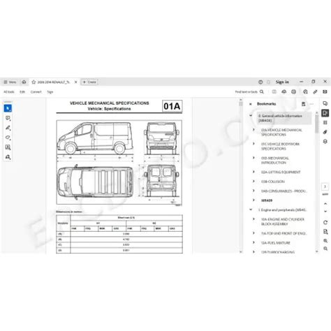 Renault Trafic 2006 2014 Service And Repair Manual