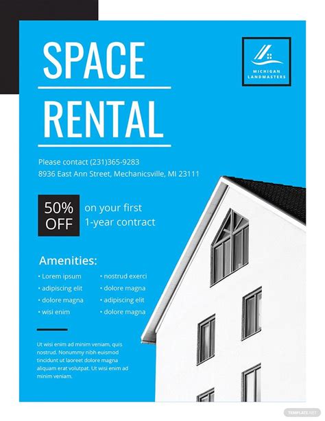 Rental Flyer Template
