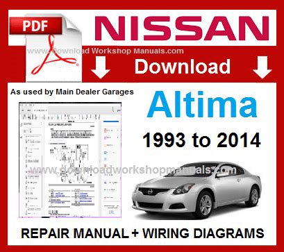 Repair Manual Nissan Altima 2004