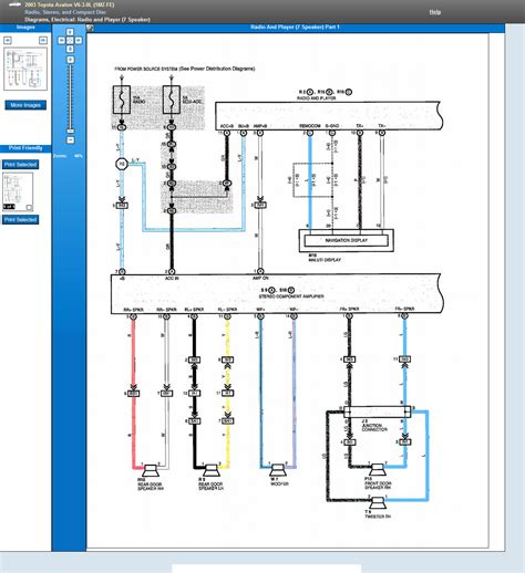 Replace 2005 Toyota Tundra Radio Wiring Diagram