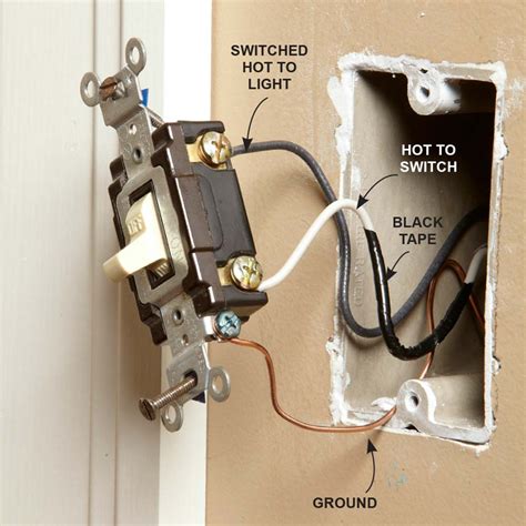 Replacement Wall Switch And Wiring