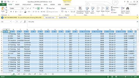 Report In Excel Template