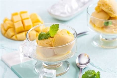 Resep Sorbet Mangga Segar untuk Pembuat Es Krim: Panduan Langkah Demi Langkah