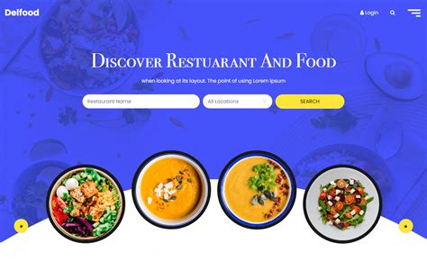 Restaurant Website Templates Free Download Bootstrap 4