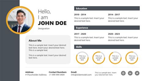 Resume Ppt Template