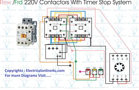 Reversing Contactor Wiring Diagram