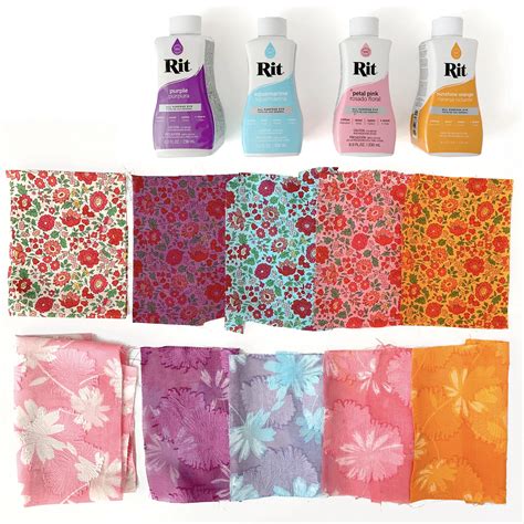 Rit Dye Over Dyeing Fabric Chart