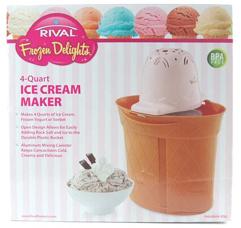 Rival 6 Qt Ice Cream Maker: Your Culinary Companion for Frozen Delights