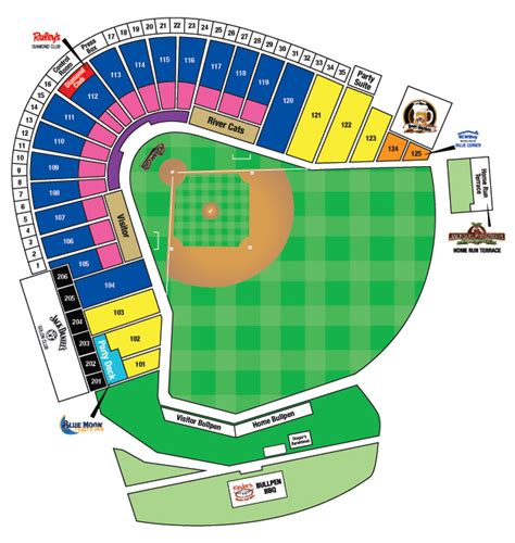 Rivercats Seating Chart