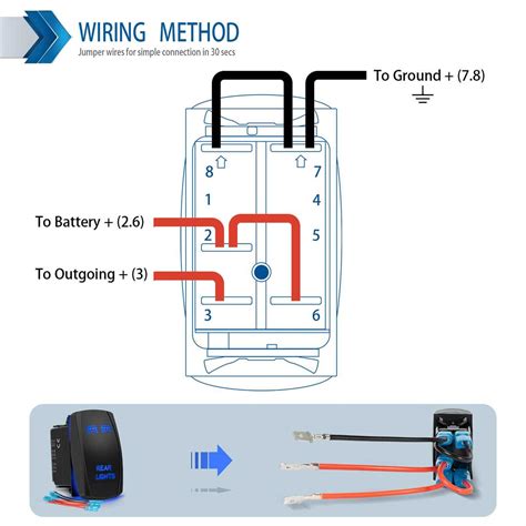 Rocker Switch With Light Wiring Diagram