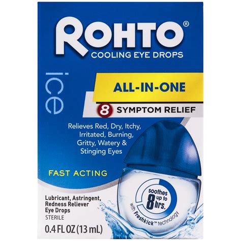 Rohto Ice Eye Drops: The Ultimate Cool Down for Tired, Burning Eyes