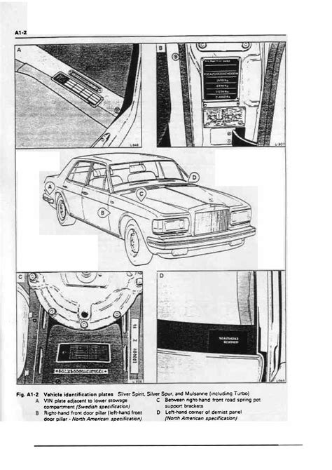 Rolls Royce Silver Spirit Spur Corniche Bentley Continental Eight Mulsanne Turbo R Tsd4400 Service Manual Download