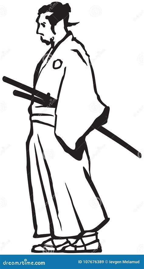 Ronin Samurai Drawing