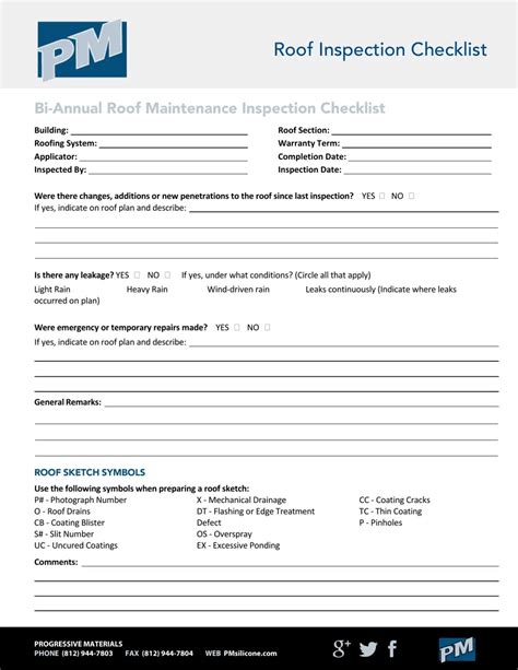 Roof Inspection Report Template