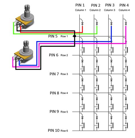 Rotary Encoder Wiring Diagram Joystick