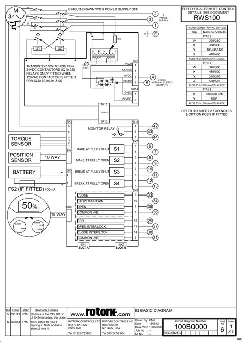 Rotor Limit Switch Wiring Diagram