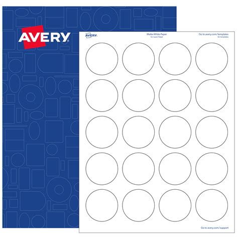 Round Sticker Label Template