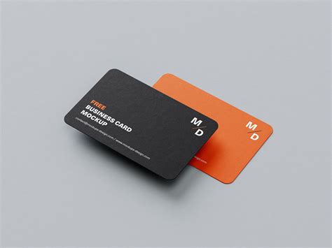Rounded Corner Business Card Template
