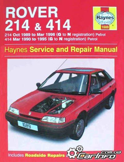 Rover 214 Service Repair Workshop Manual 1995 2005