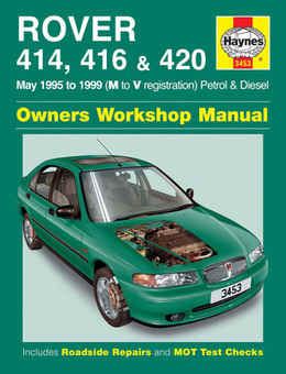 Rover 414 Full Service Repair Manual 1995 1999