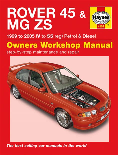 Rover 45 Mg Zs Series Owners Service Manual