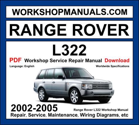 Rover L322 2002 2006 Repair Service Manual