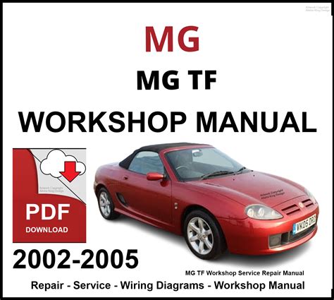 Rover Mg Tf 2002 2005 Service Repair Manual