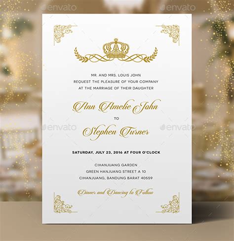 Royal Invitation Template