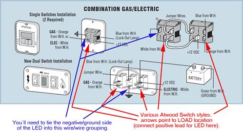 Rv Hot Water Heater Switch Wiring Diagram