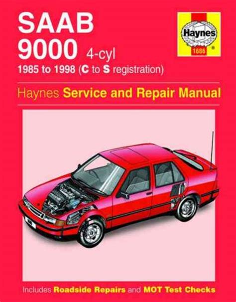 Saab 9000 Models 4 Cylinder Engines Service Repair Workshop Manual 1985 1998